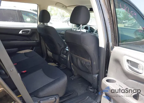 2019 Nissan Pathfinder S из США, поврежденный, VIN 5N1DR2MM1KC641946